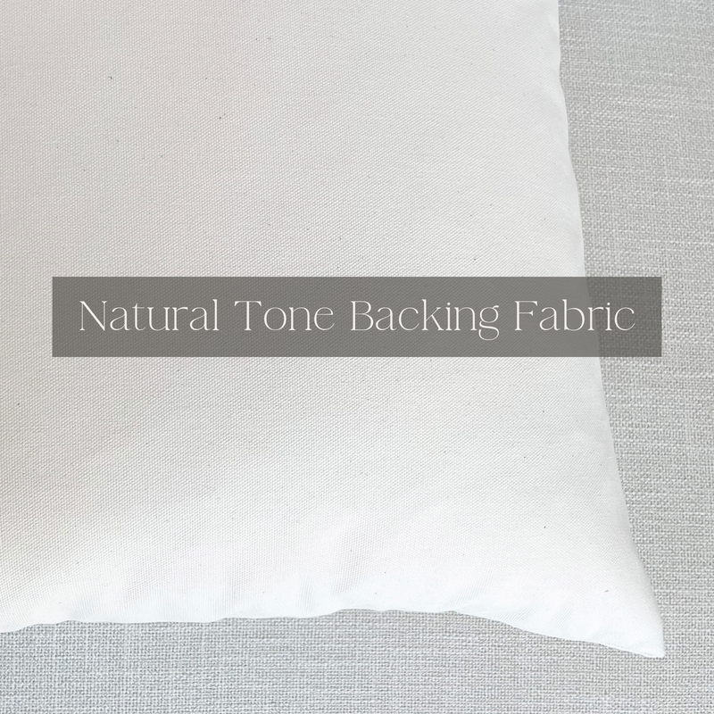 Daphne | Cream Floral Handblock Pillow Cover