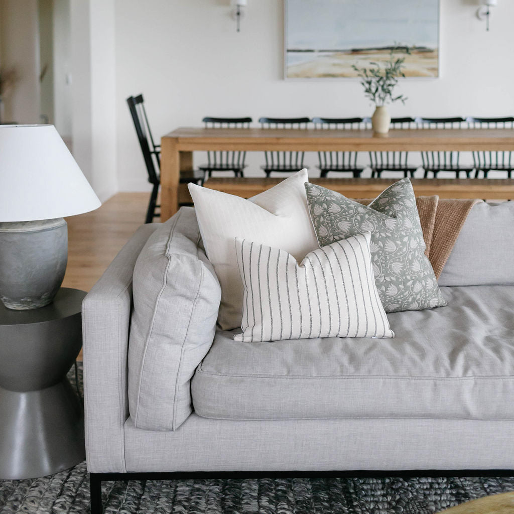 Pillow combinations for online grey couch